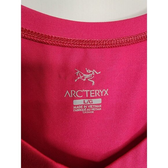 Arc'teryx Soltera Dress L Sleeveless UPF 50+ Travel Athletic Outdoor Casual Pink - Picture 3 of 5